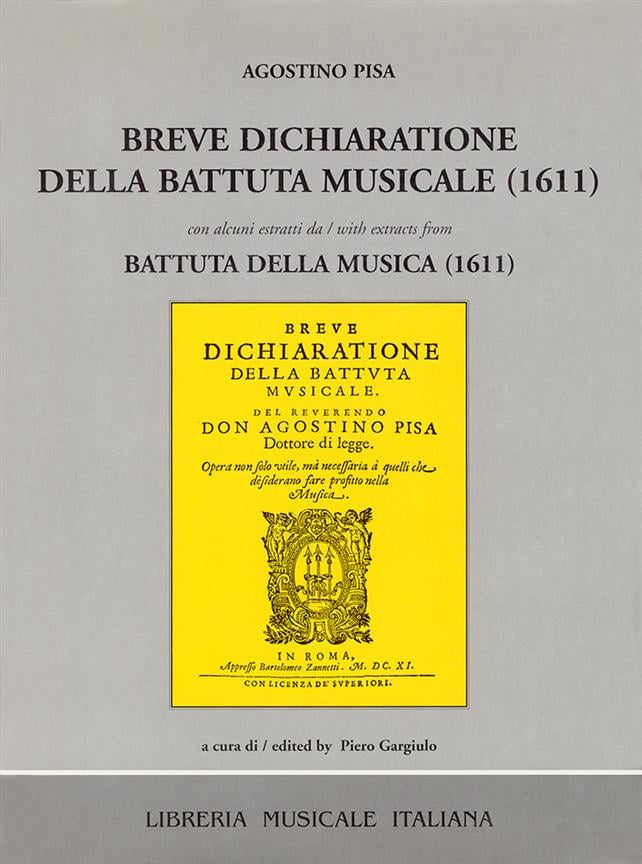 Breve dichiaratione della battuta musicale (1611)